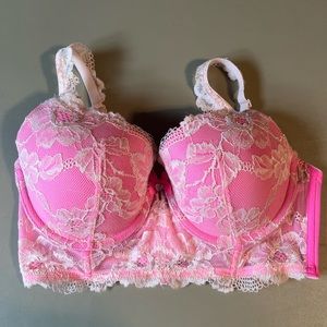 Body by Victoria's Secret Lined Demi Longline Bra Size 34D